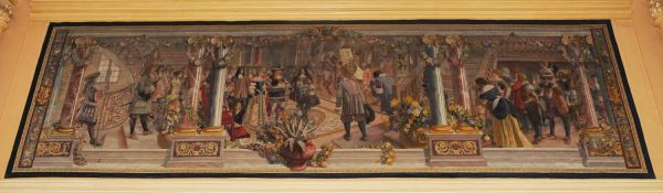 Visite du Roi Louis XIV aux Gobelins